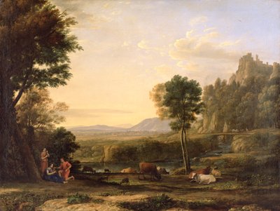 Pastoral Landscape, 1645 by Claude Lorrain